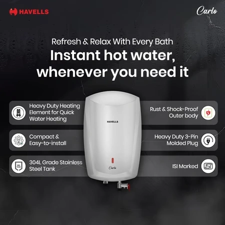 Havells Carlo 5L Instant Water Heater