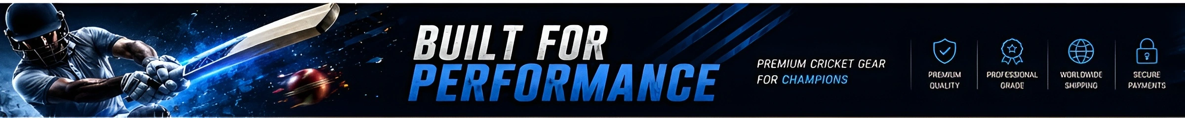 Sports store promotional banner